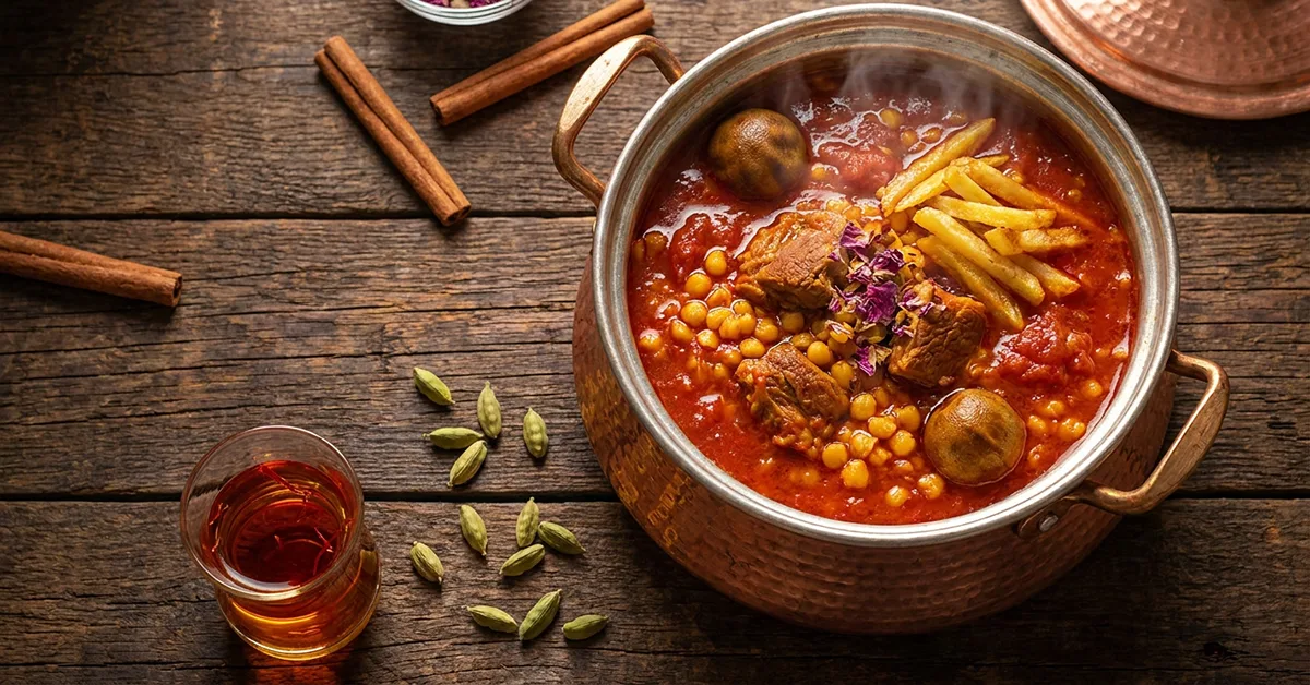 خورشت قیمه و قورمه سبزی با ادویه سنتی ایرانی