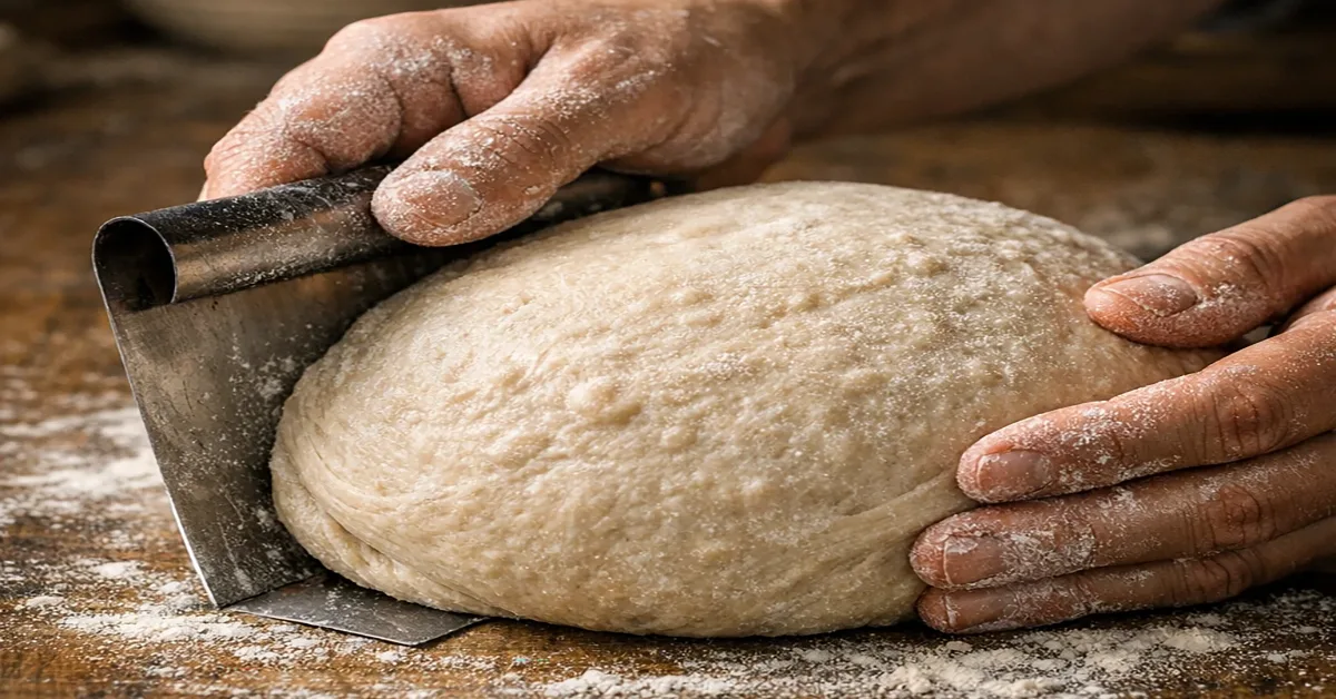 شکل دادن نهایی به خمیر نان با ایجاد تنش سطحی