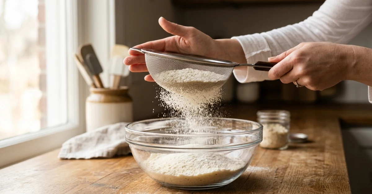 آمادهسازی و الک کردن برای پخت ماکارون